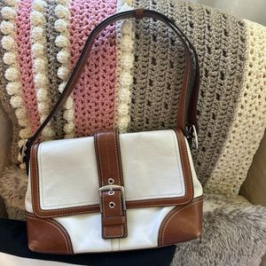 Vintage Leather Coach Purse!